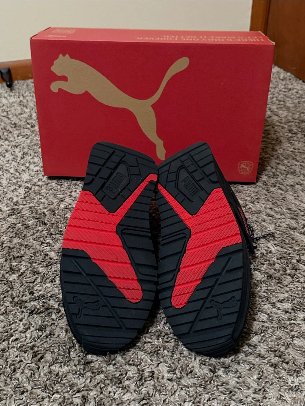 Puma Pacer+ 'Black Red Sneakers Men’s